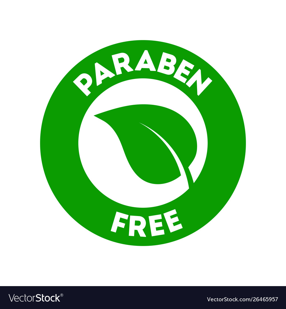 paraben free icon vector 26465957